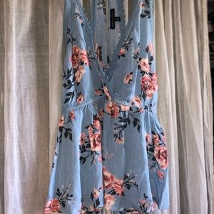 Kendal and Kylie floral tank